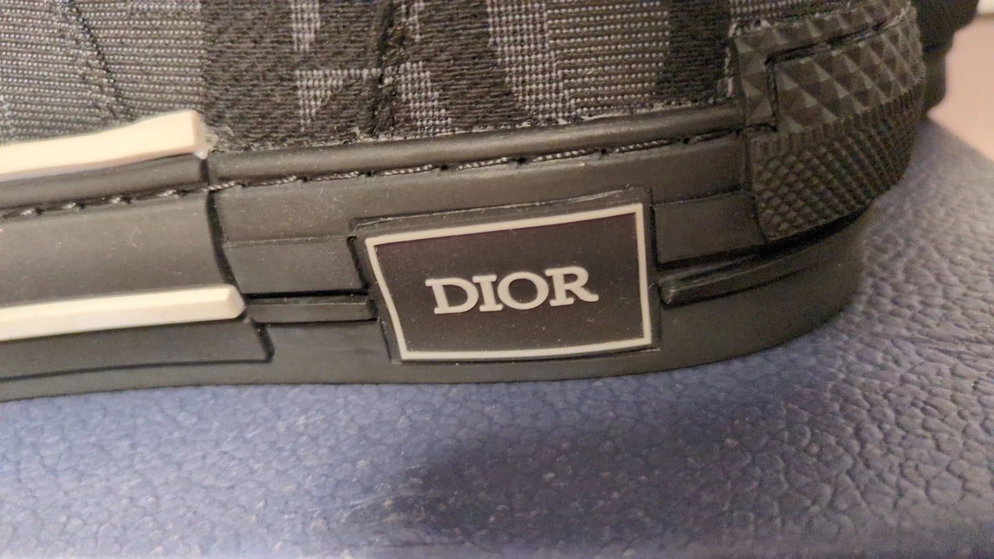 Dior Black High Top Sneakers - photo 3