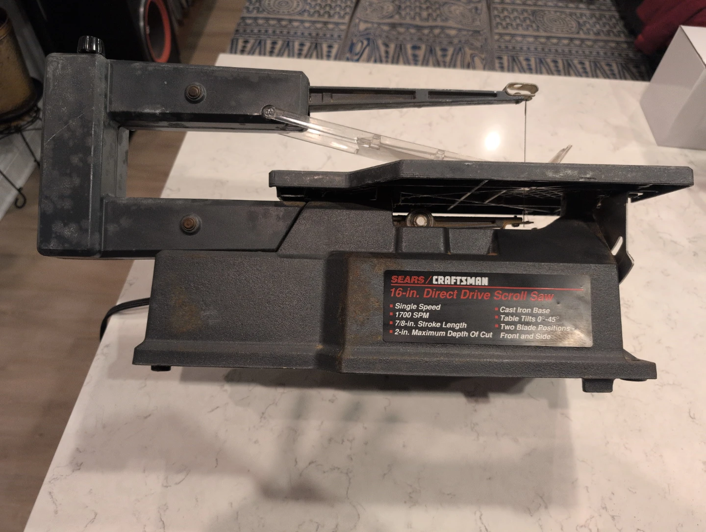 Craftsman 16-in. Direct Drive Scroll Saw