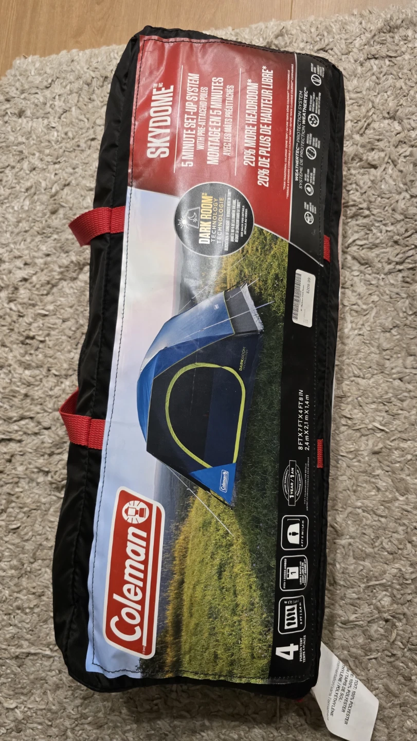Coleman Skydome 4-Person Tent - Sleeps 4