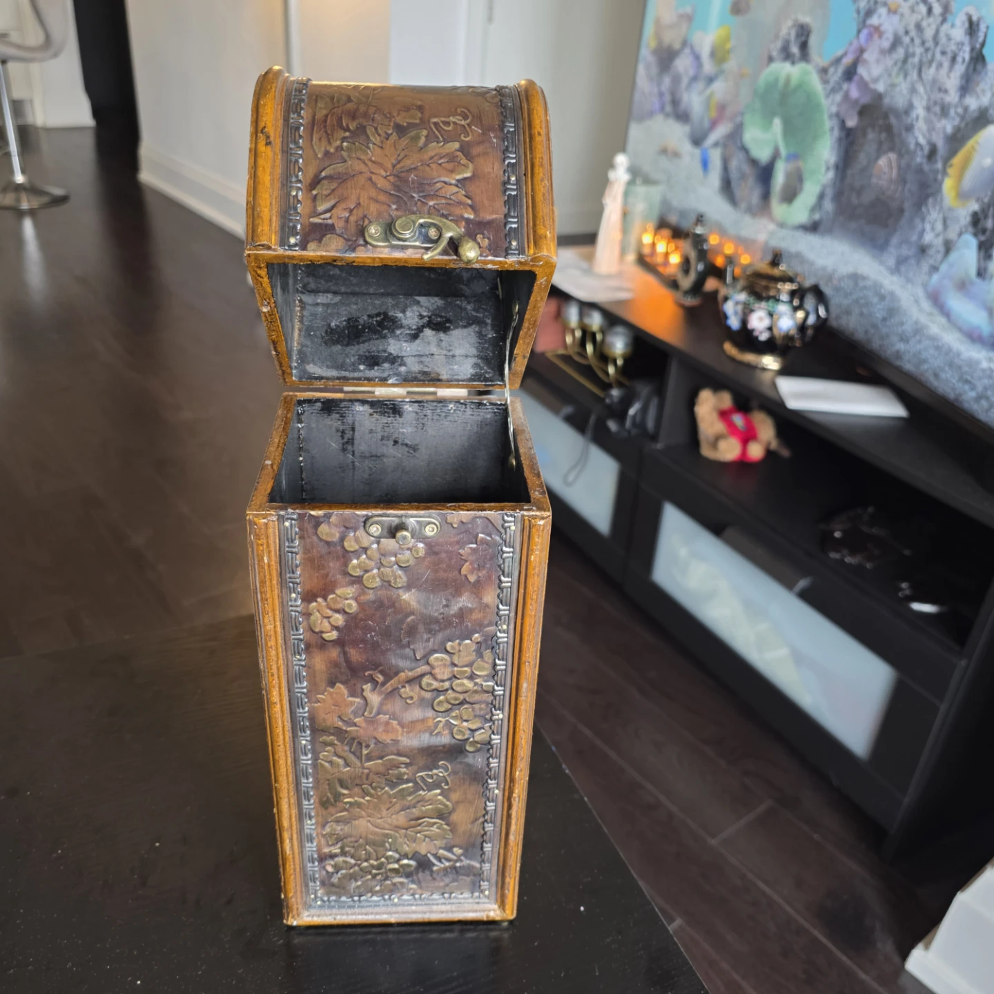 Decorative Wooden Wine Bottle Holder - photo 4