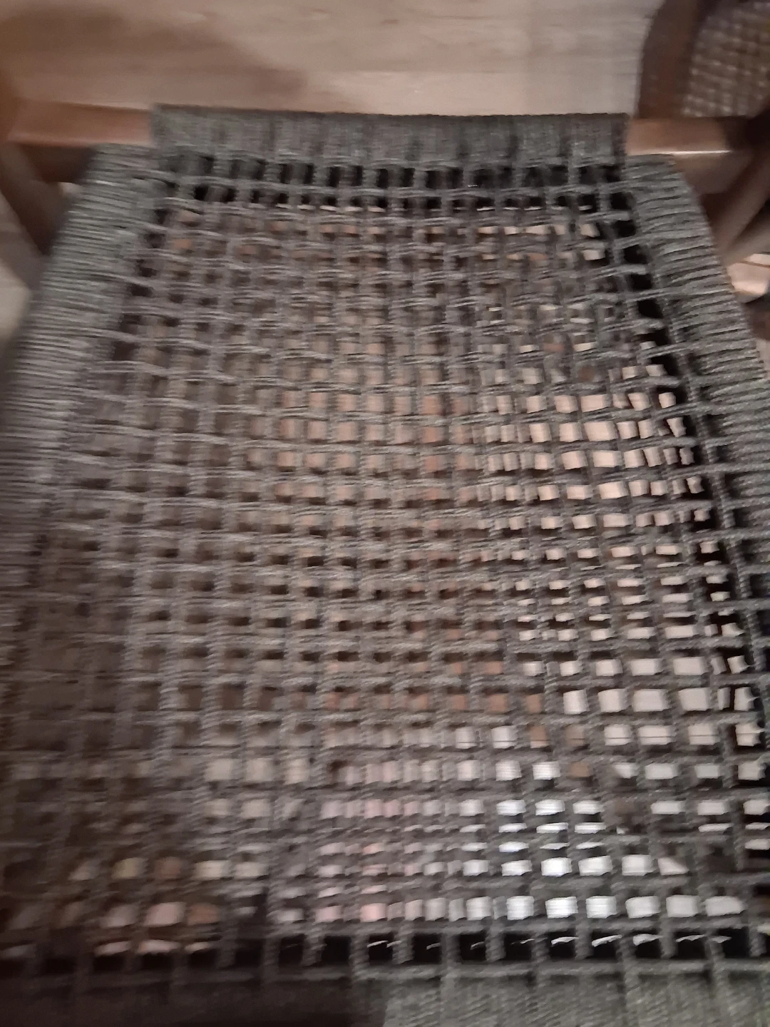 Wooden Chair with Woven Seat - photo 2