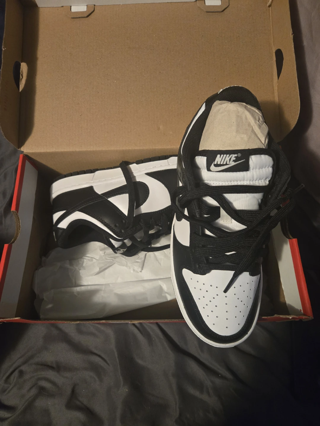 Nike Dunk Low (Black & White) - photo 3