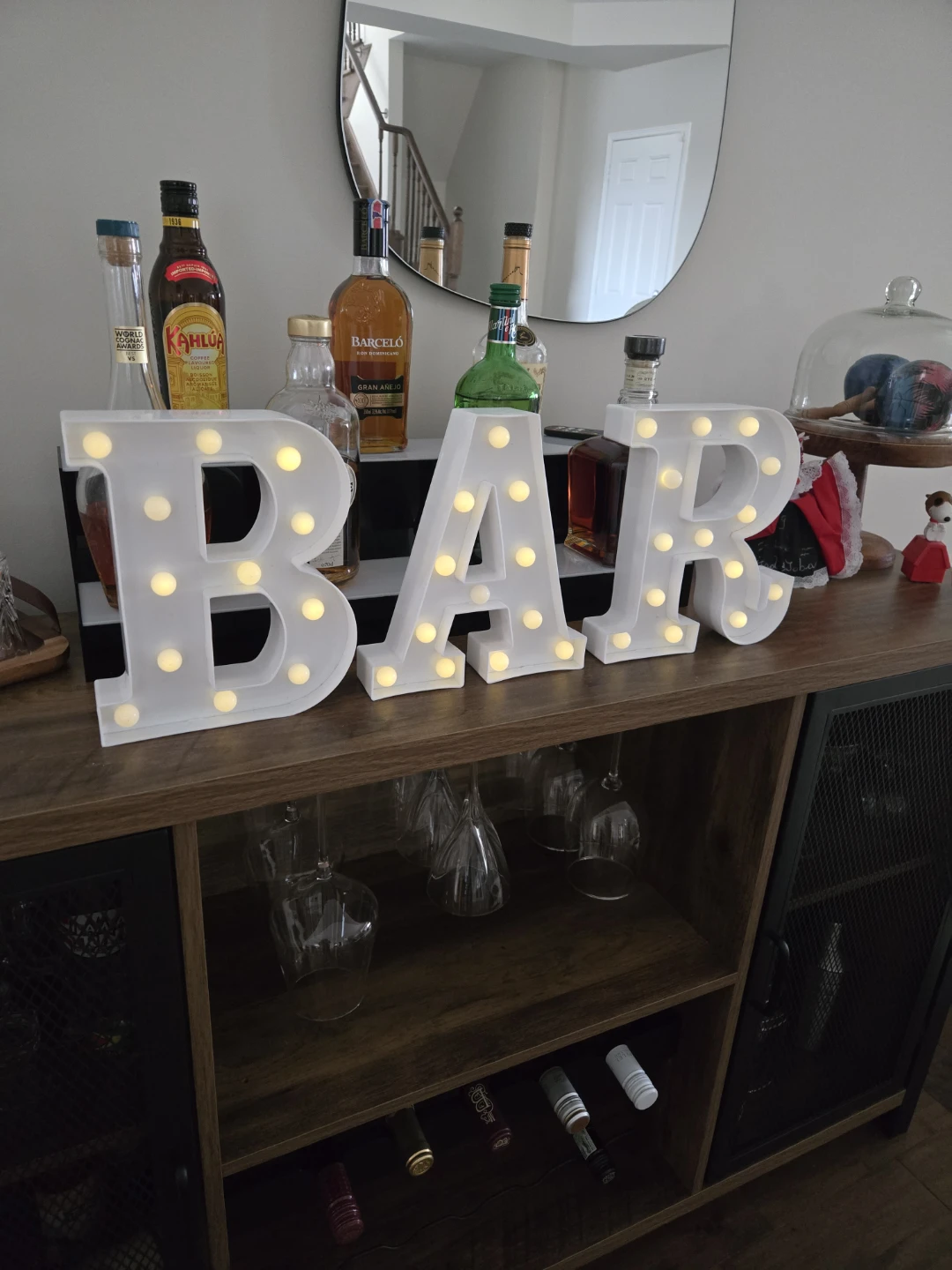 BAR Marquee Light Up Letters