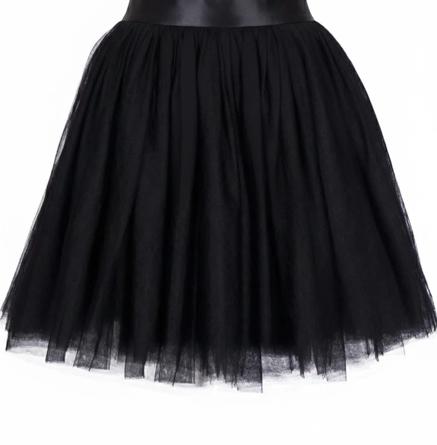Black Tulle Skirt - photo 2