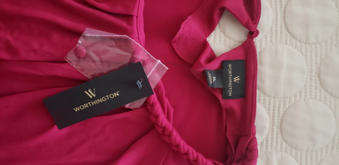 New Worthington XL Pink Blouse - photo 2