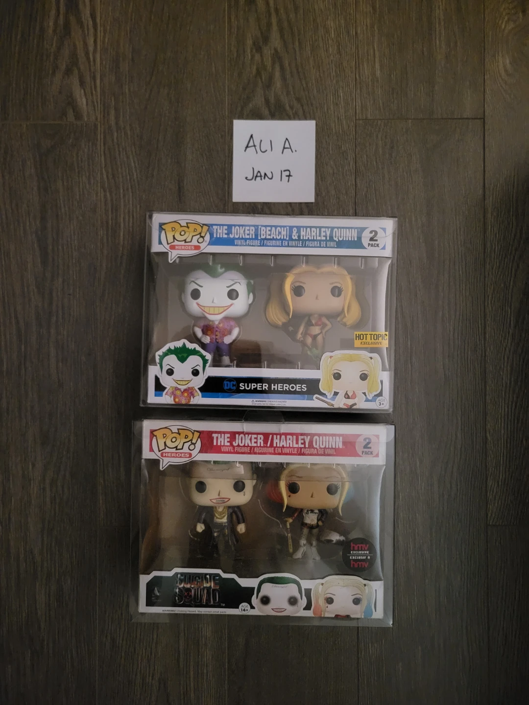 Funko Pop! Joker & Harley Quinn 2-Pack