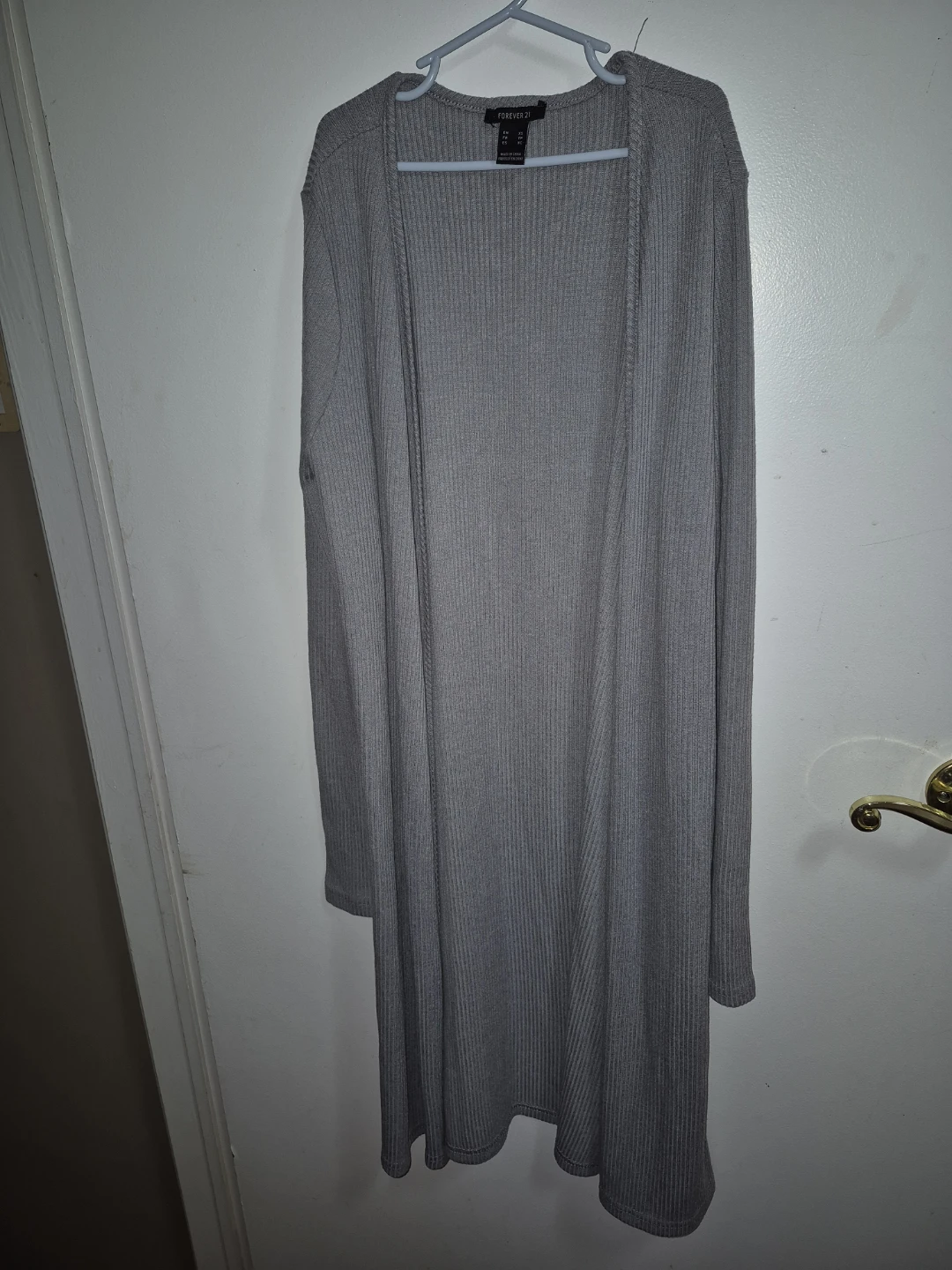Forever 21 Grey Cardigan - Size XS