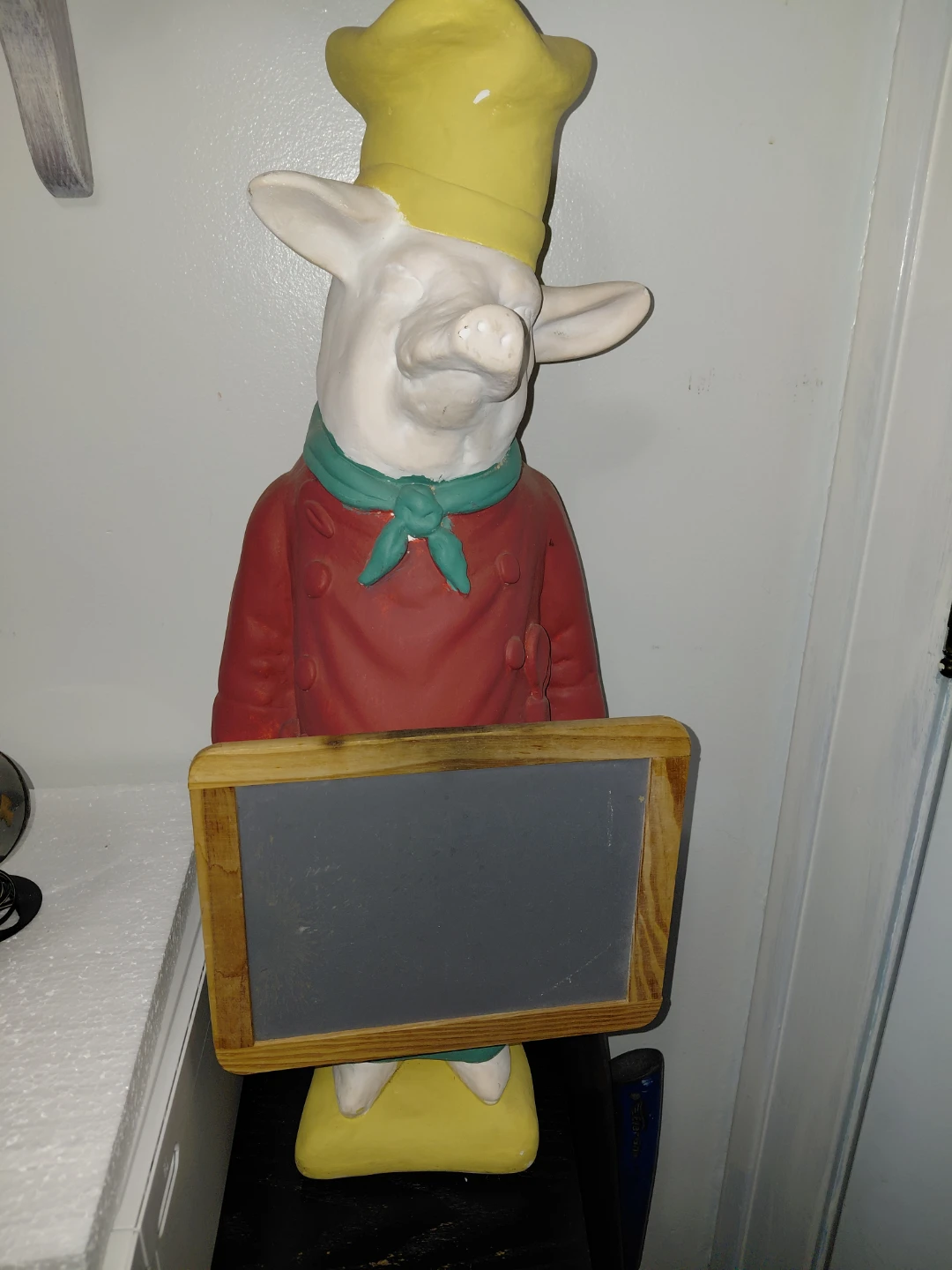 Chef Pig Statue 25.5" high