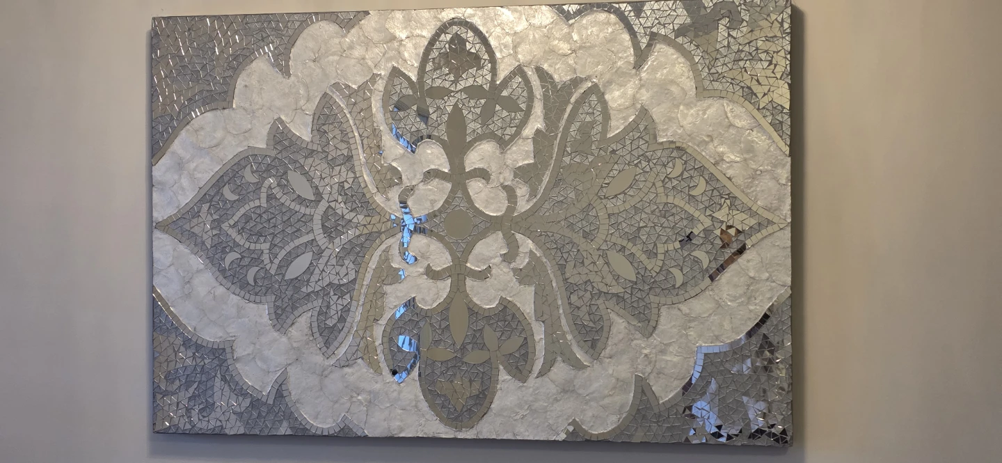Mosaic Mirror Wall Art