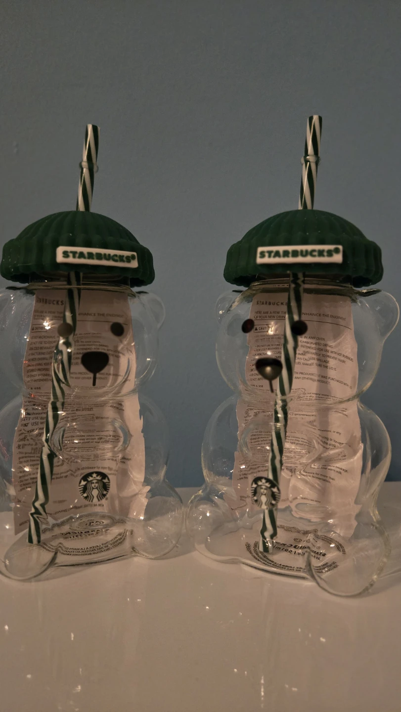 Starbucks Bearista Bear Cold Cup - 20 fl oz
