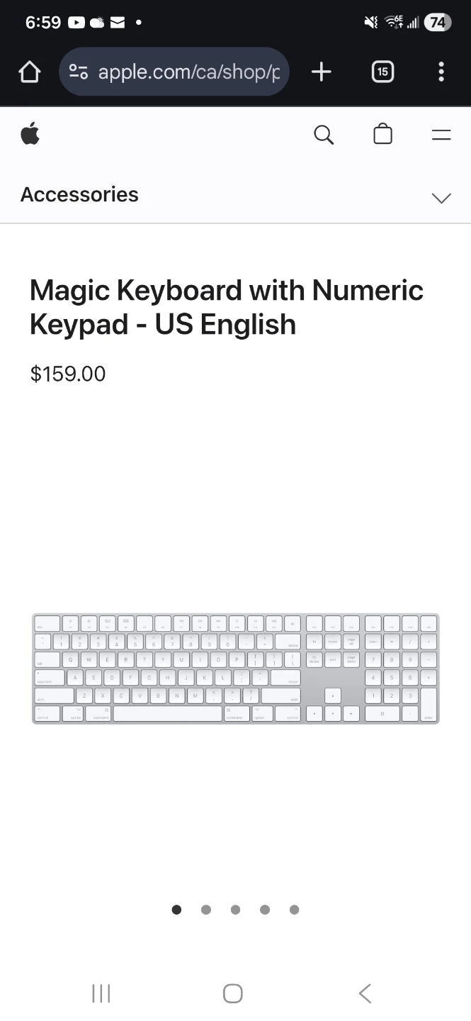 Apple Magic Keyboard with Numeric Keypad - US English - photo 2