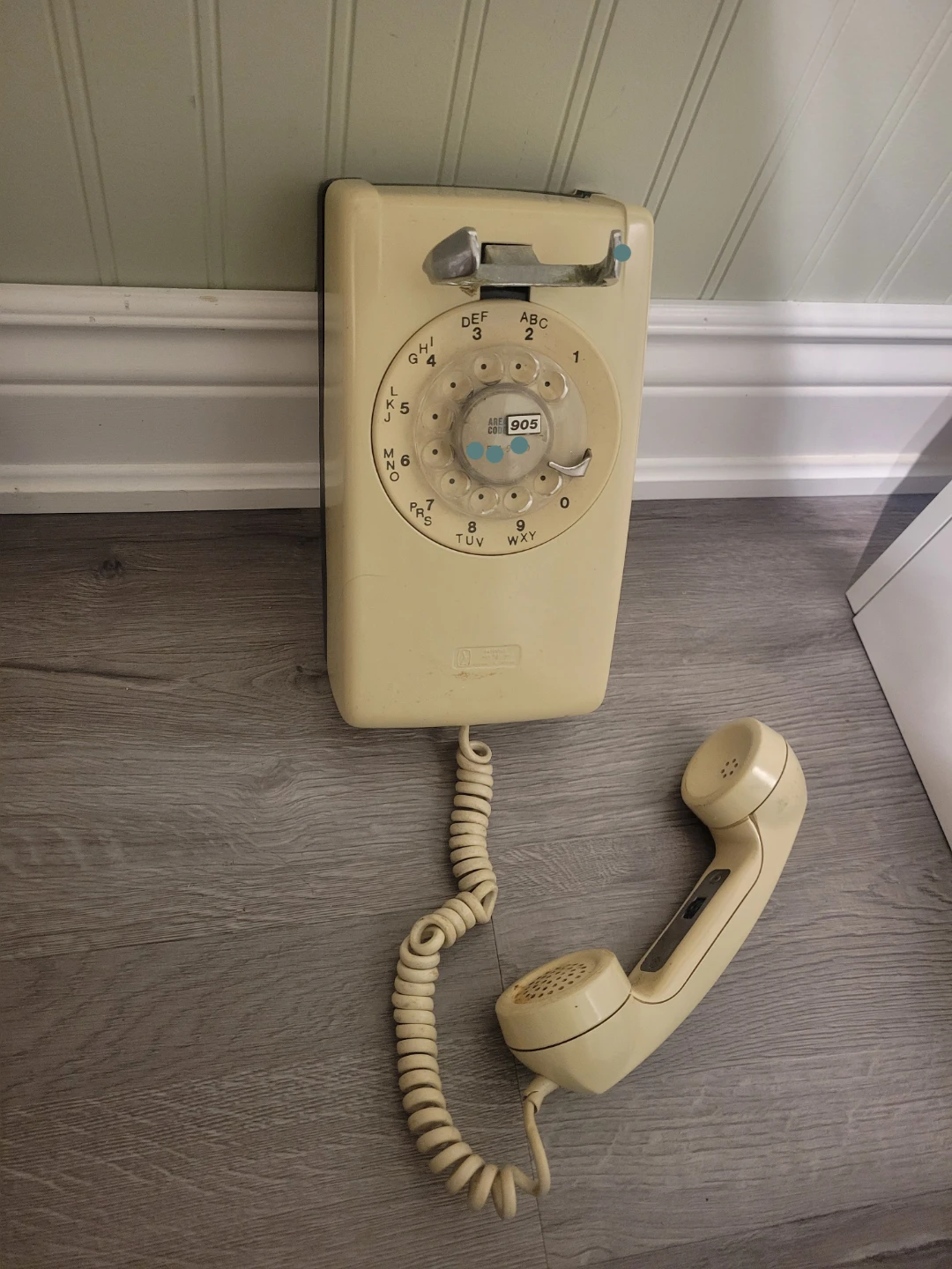 Vintage Northern Telecom NE 65 Handset Rotary Phone - photo 3