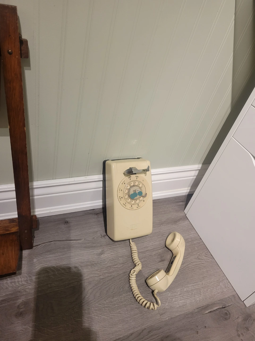 Vintage Northern Telecom NE 65 Handset Rotary Phone - photo 5
