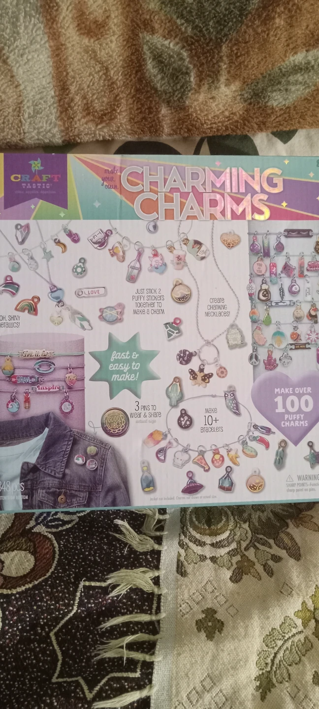 🥕 Craft Tastic Charming Charms Set