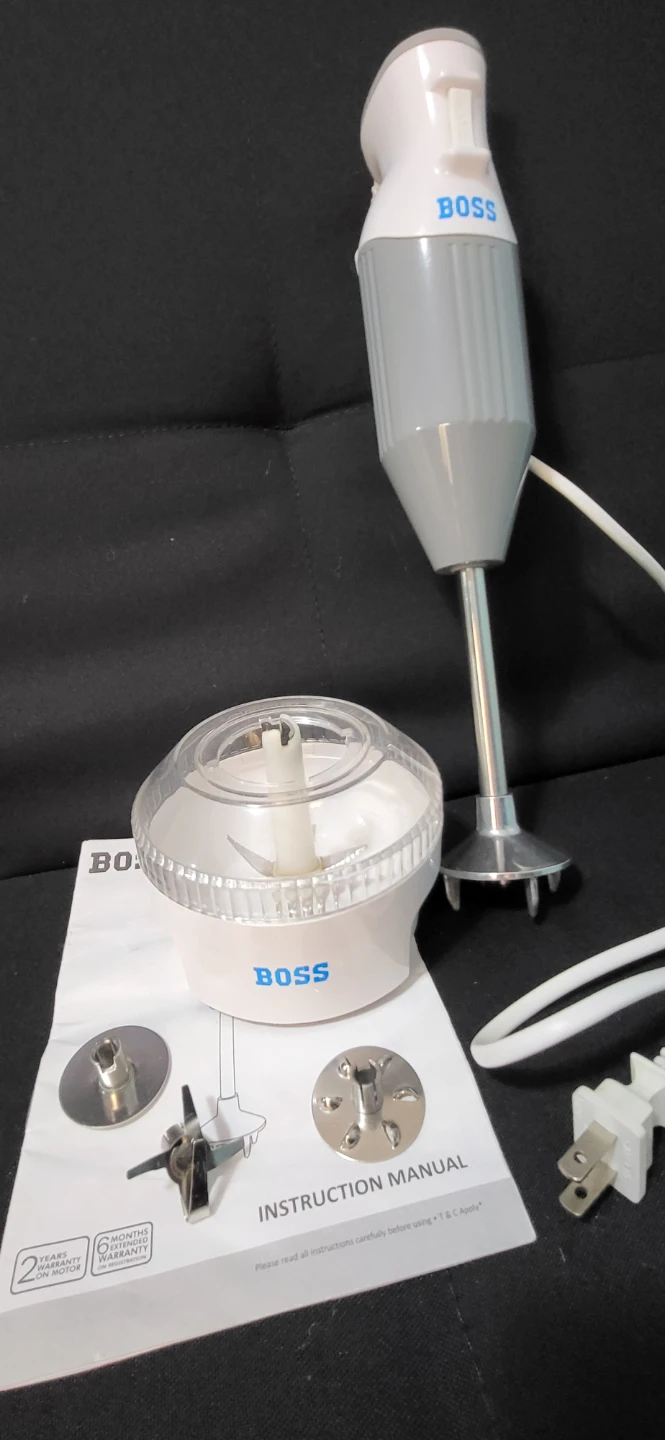 Boss Hand Blender with Accessories - photo 2