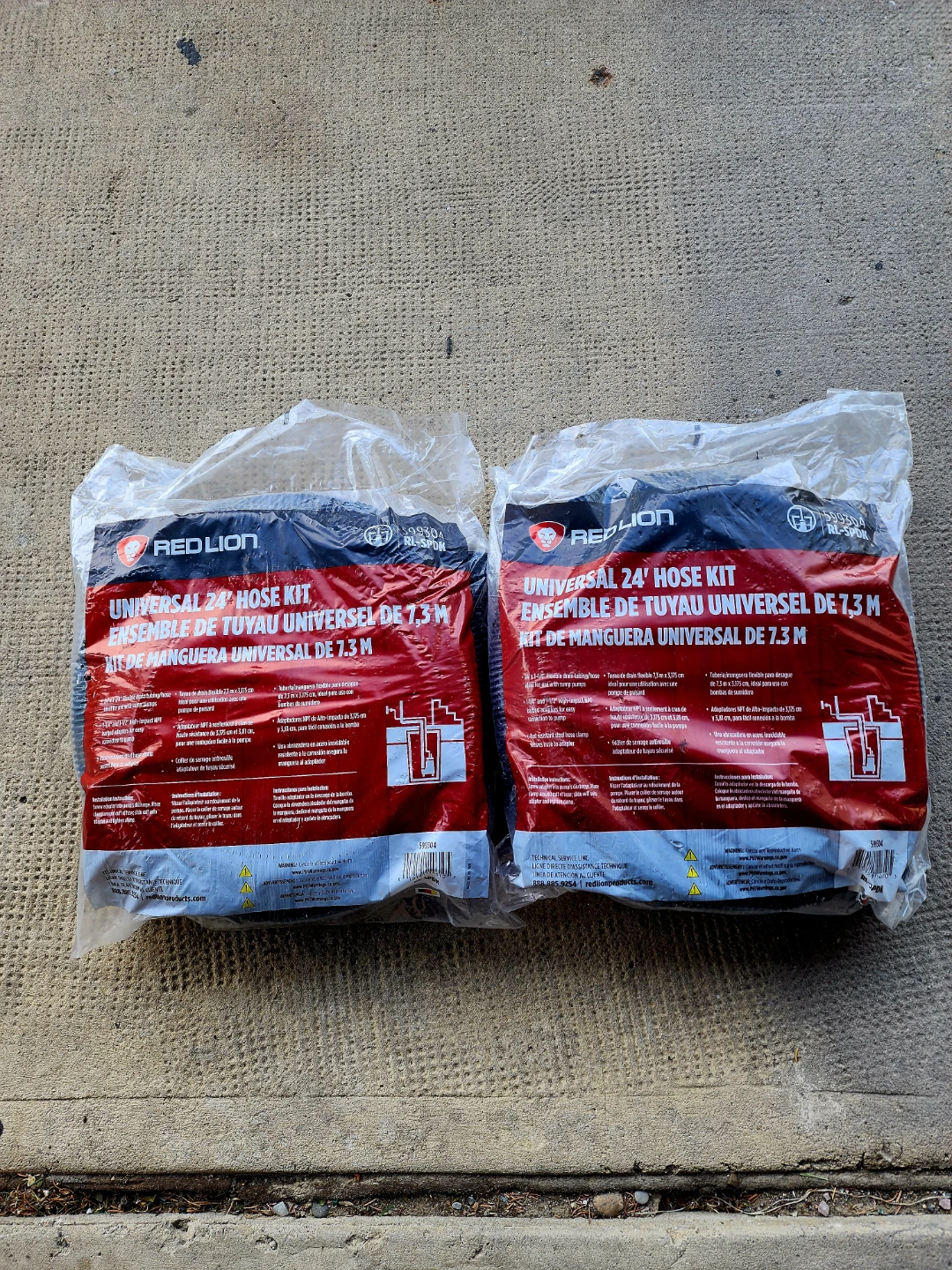 Red Lion Universal 24' Hose Kit - New