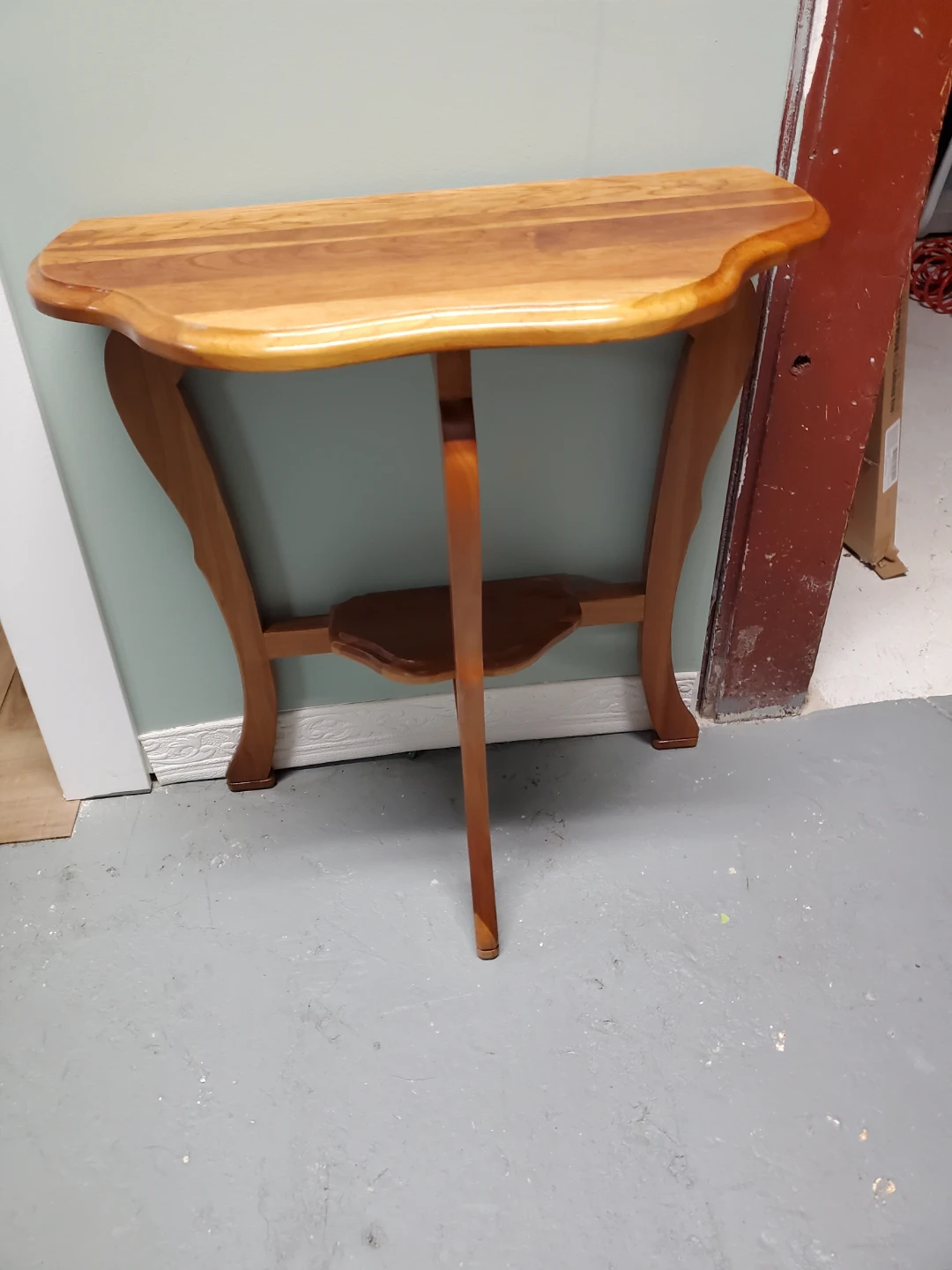 Wooden Side Table - 21x12x23.5 inches