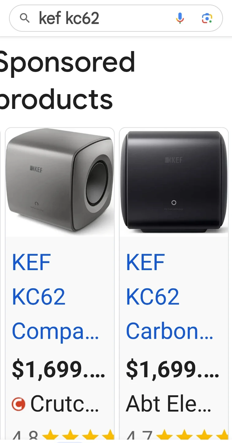KEF KC62 Subwoofer - photo 4