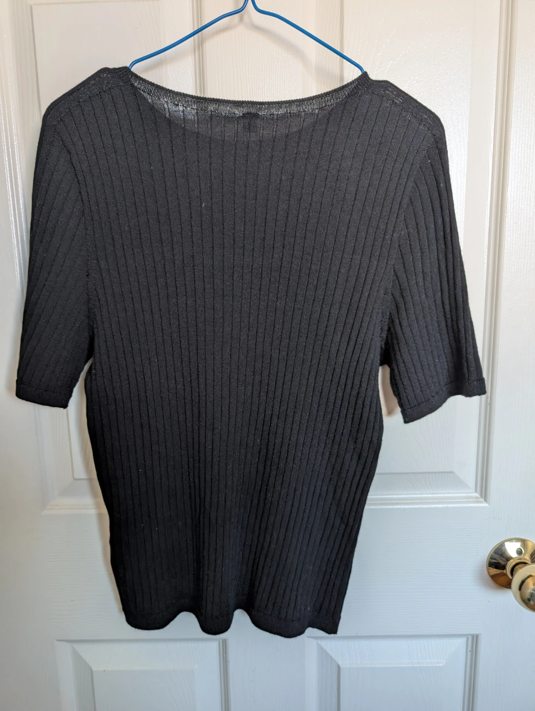 Uniqlo Women's 3D Fine Merino Wool Ribbed Knit Top XXL - photo 2