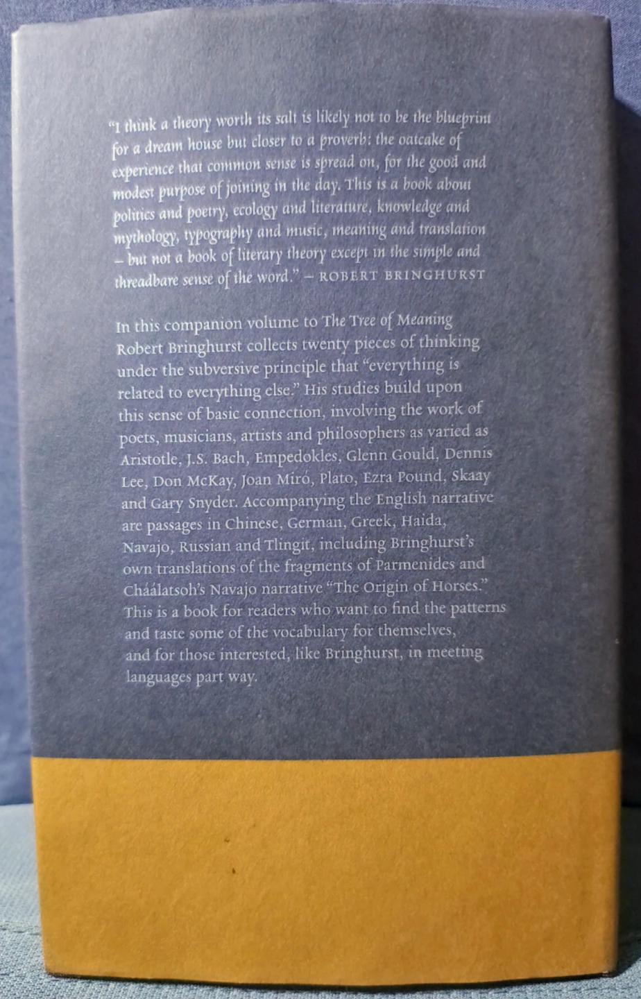 "Everywhere Being is Dancing" by Robert Bringhurst - photo 2
