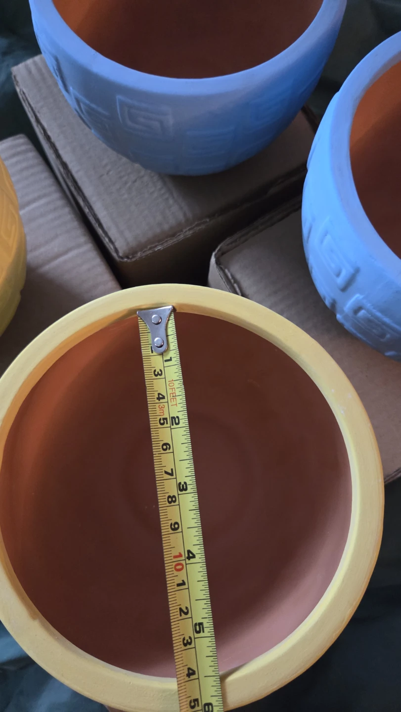 Decorative Planters - Yellow & Blue - photo 3