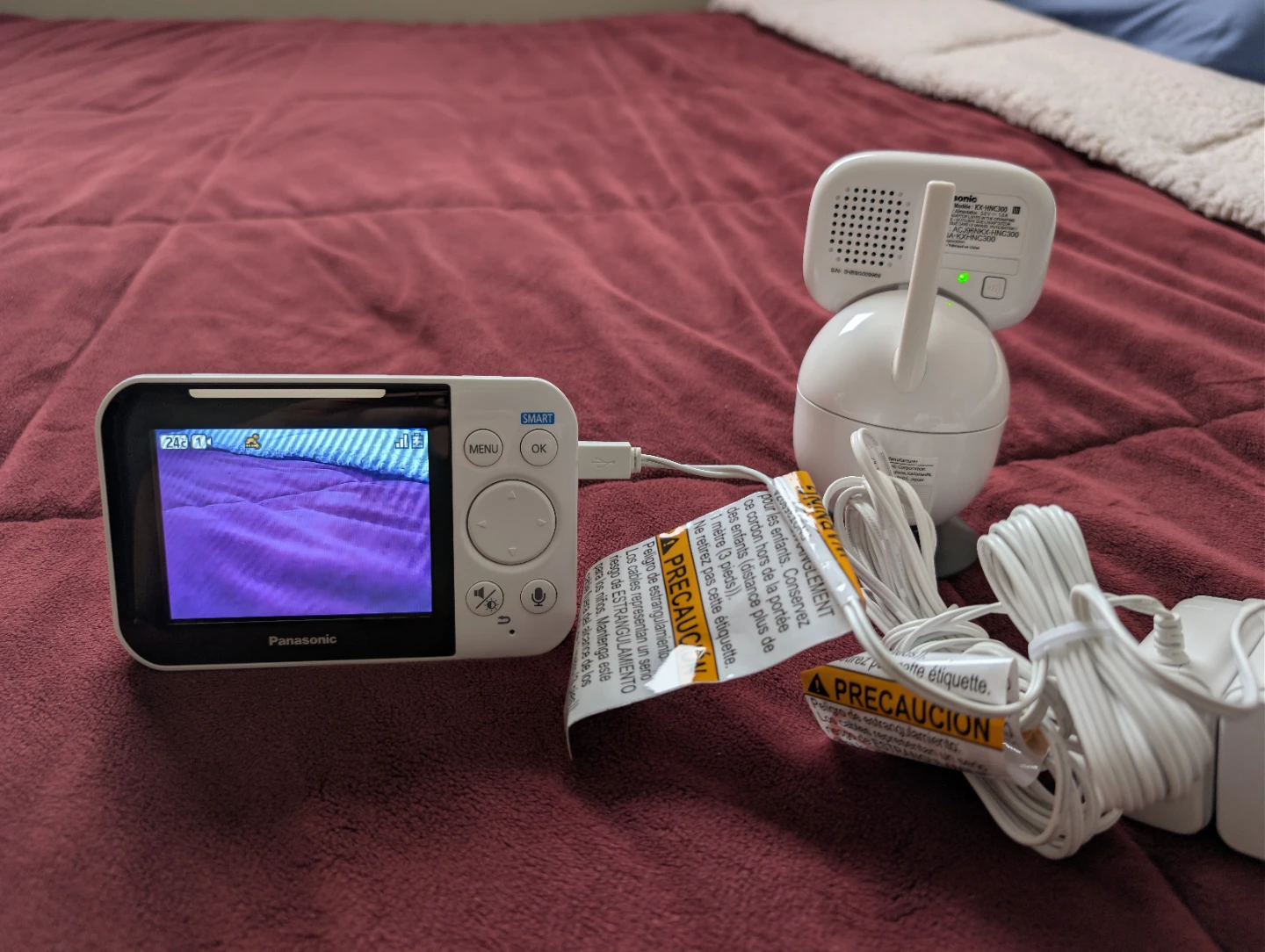Panasonic KX-HN3051C Long-Range Baby Monitor - photo 4