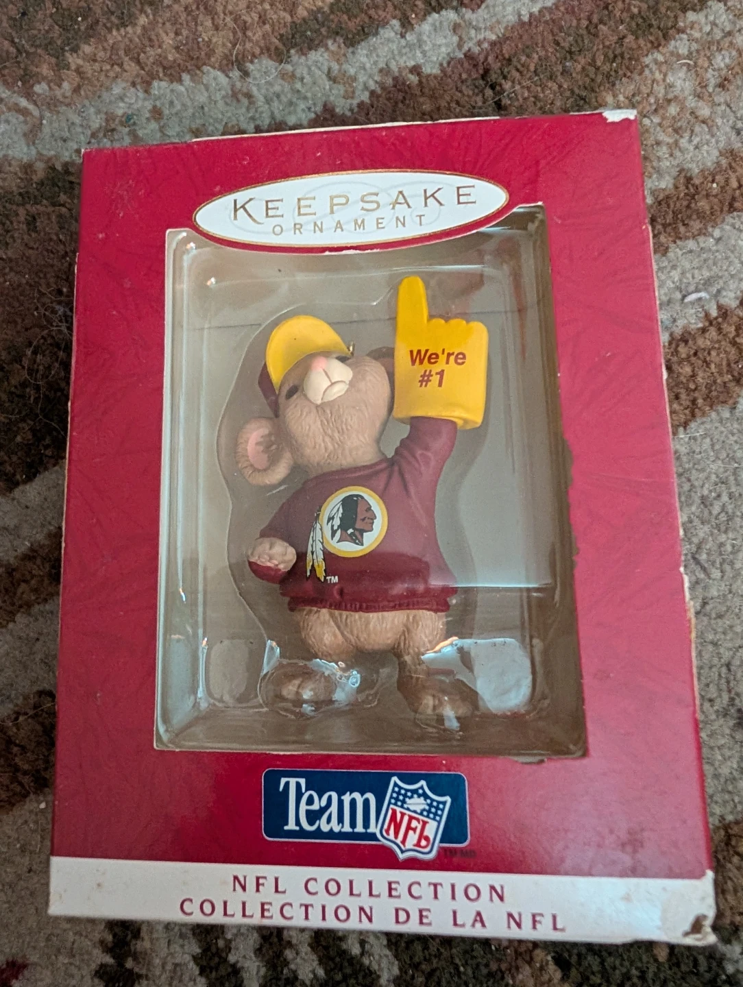 Washington Redskins NFL Keepsake Ornament