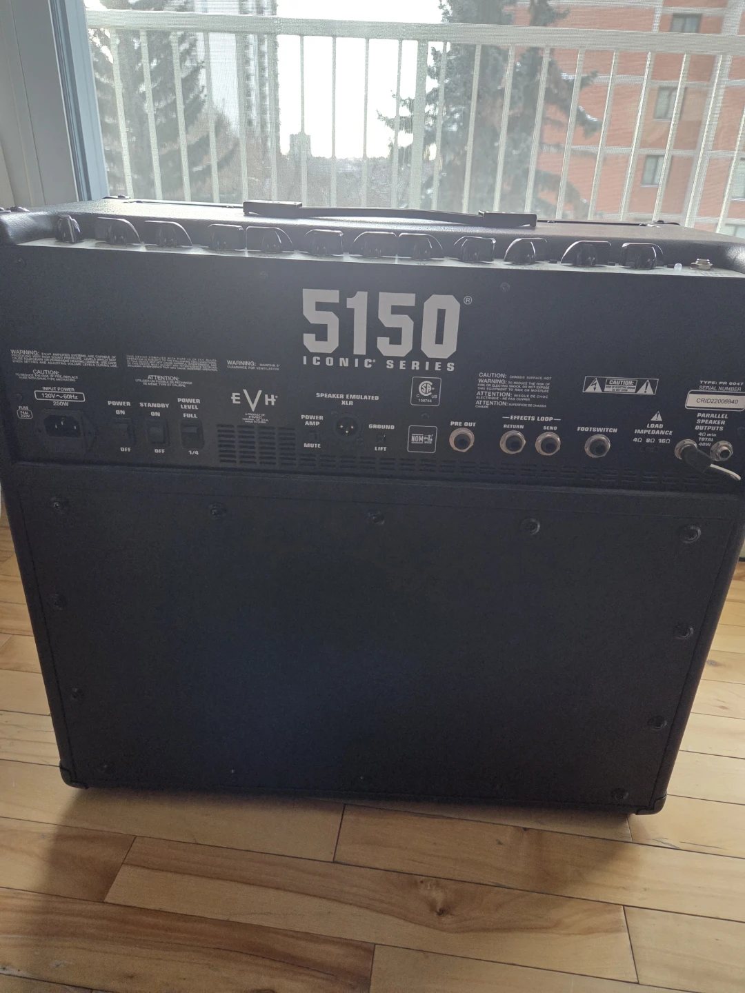 EVH 5150 Iconic Series Guitar Amplifier 1x12 - photo 4