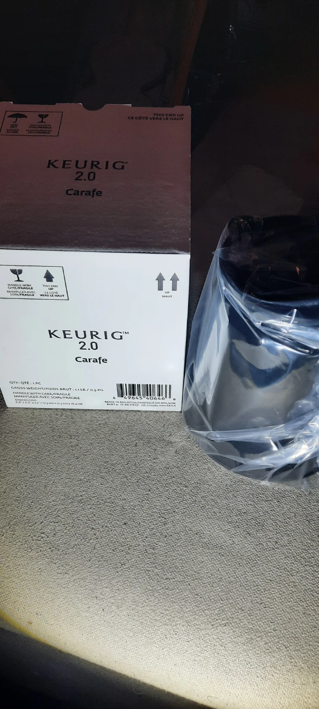 Brand new Keurig 2.0 Carafe