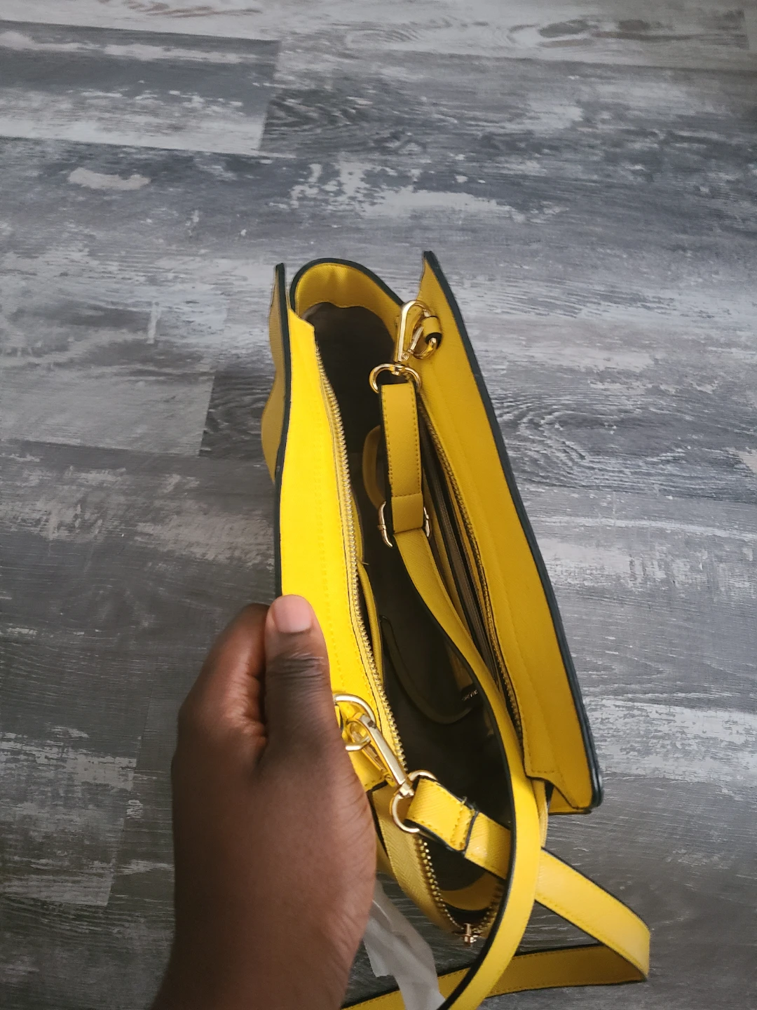 Michael Kors Yellow Satchel - photo 4