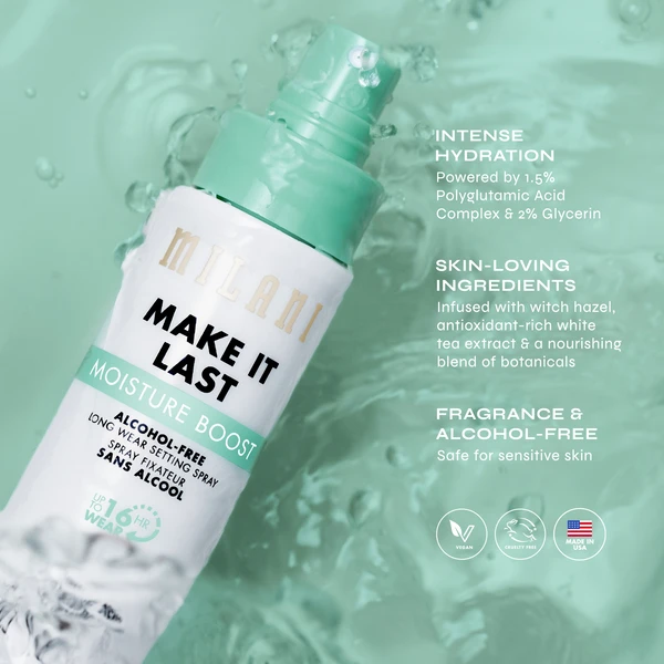 Milani Make It Last Moisture Boost Setting Spray - photo 2