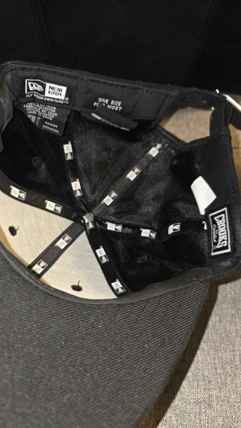 Crooks & Castles NEW ERA Black Baseball Cap - photo 4