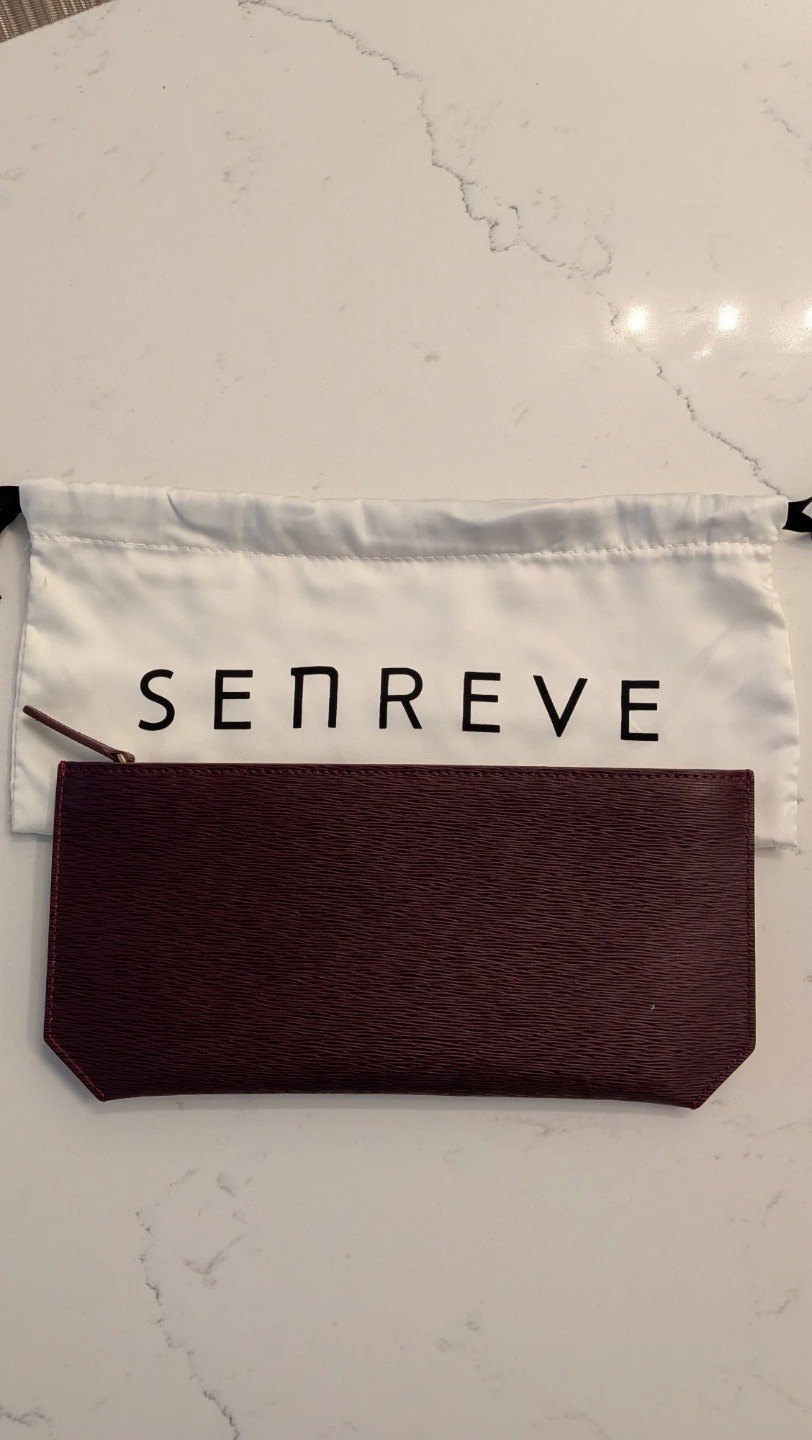 Burgundy Senreve Bracelet Pouch - photo 2