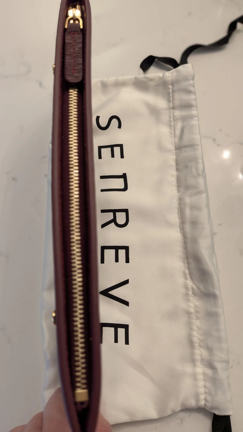 Burgundy Senreve Bracelet Pouch - photo 3