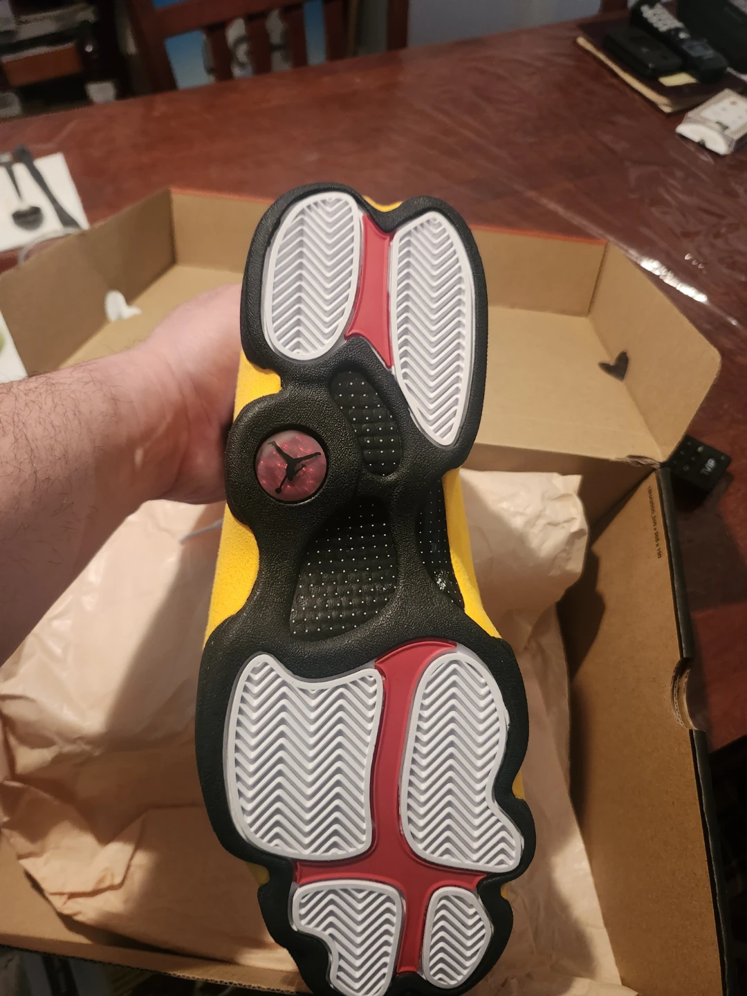 Air Jordan 13 Retro "Del Sol white yellow colorway - photo 2