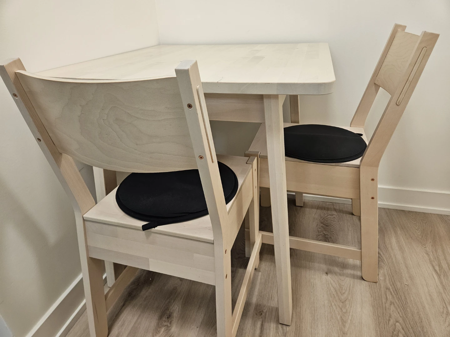 IKEA Dining Table and Two chairs SET