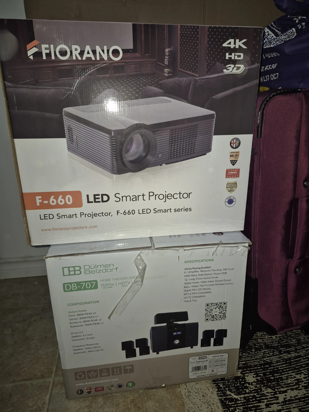 Projector, Screen and Home Theater - photo 2