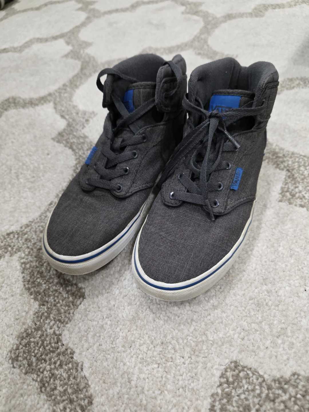 Vans Youth High-Top Sneakers - Size 5