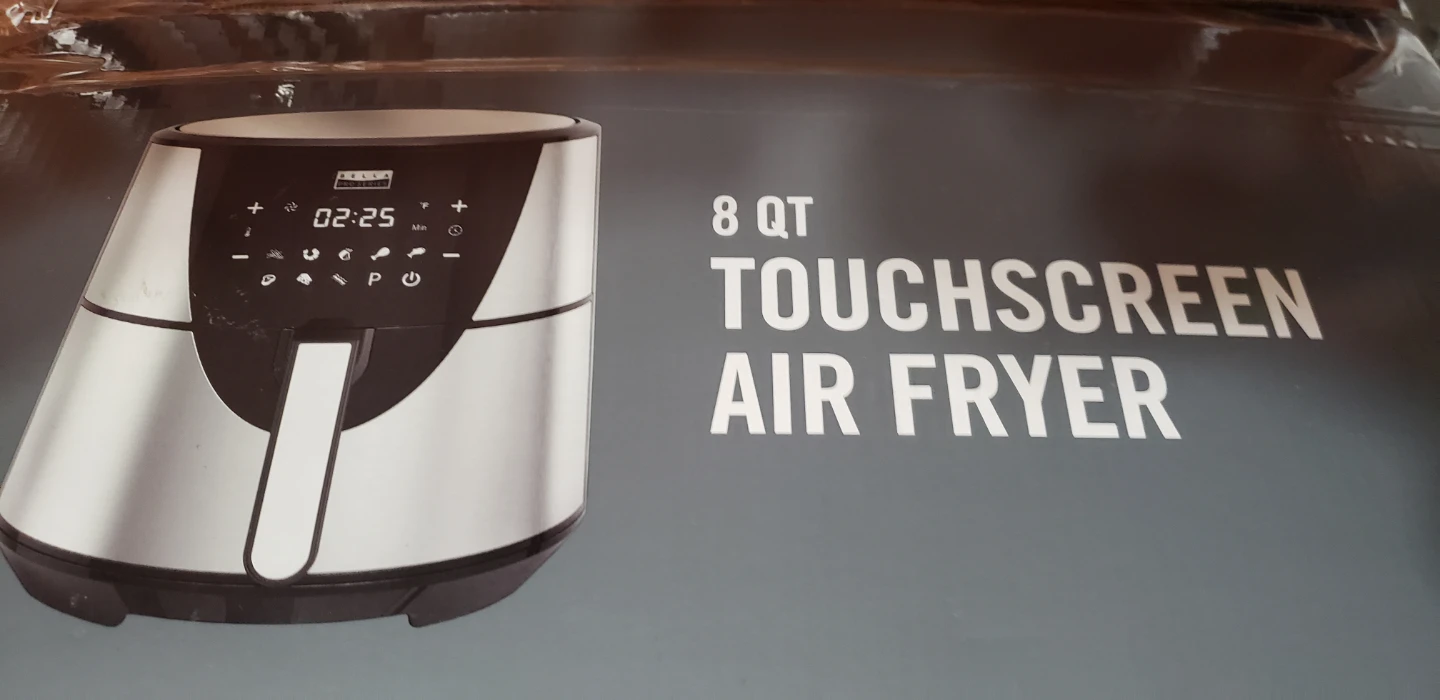 Bella Pro Series 8QT Touchscreen Air Fryer - New in Box!