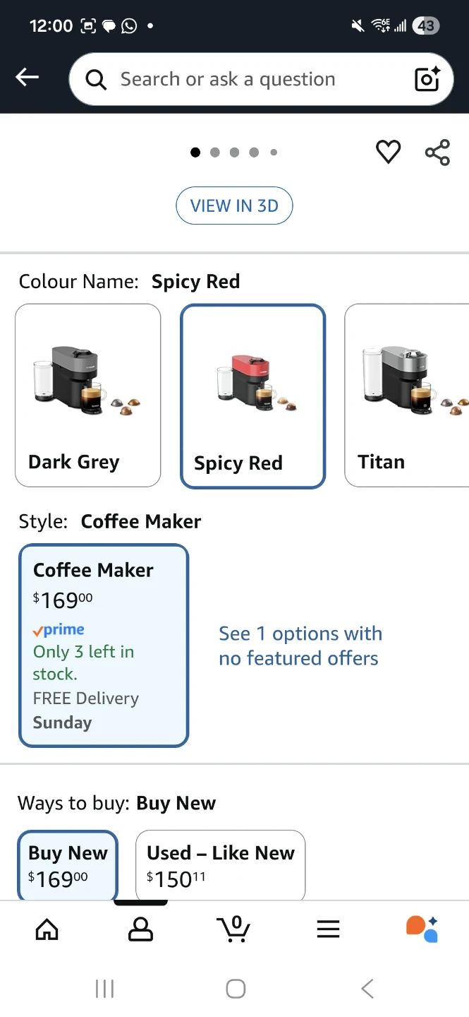 Nespresso Vertuo Pop+ Single Serve Coffee Machine - photo 2