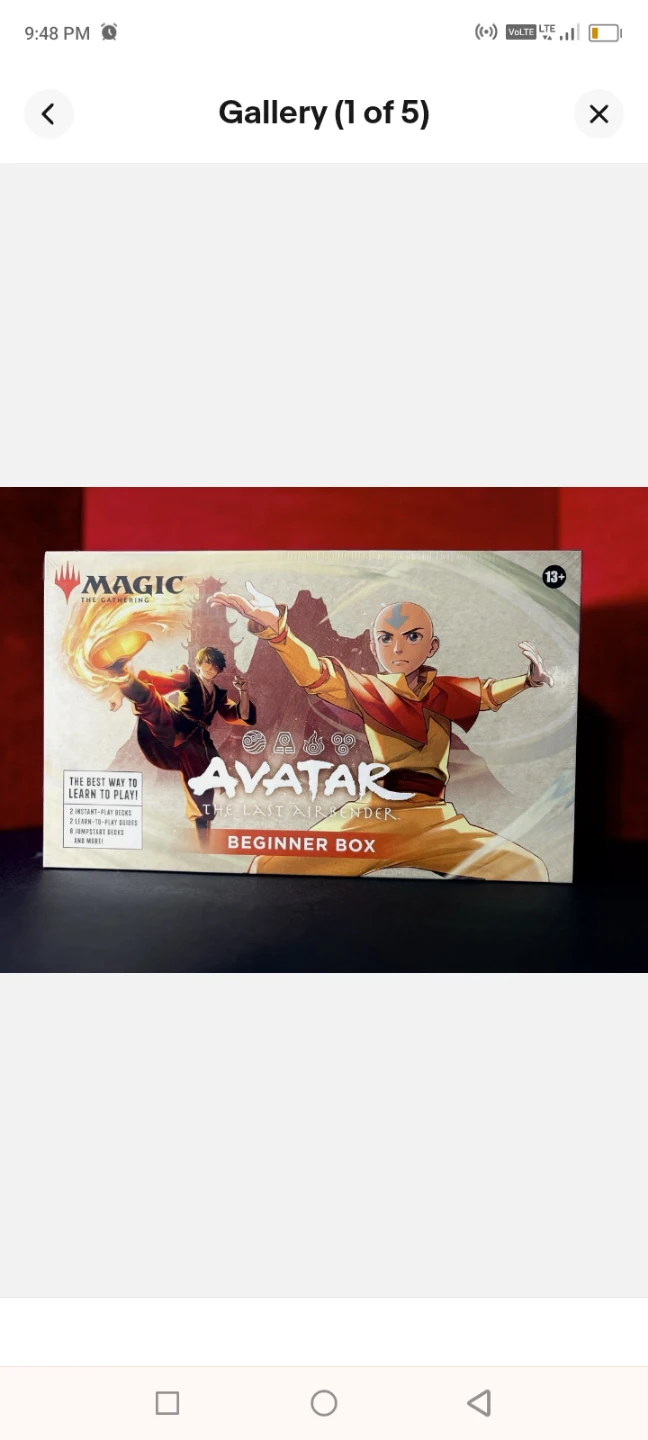 Magic The Gathering Avatar The Last Airbender Beginner Box