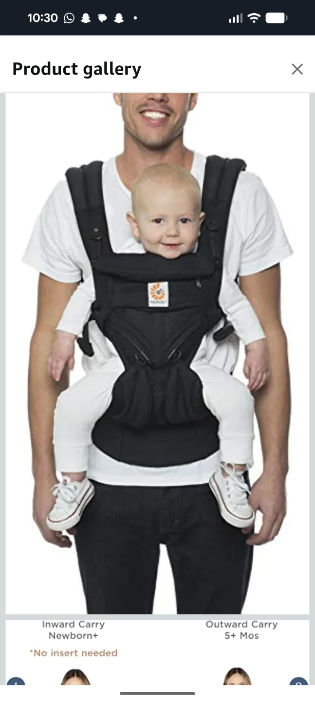 Ergobaby 350° Carrier - Black