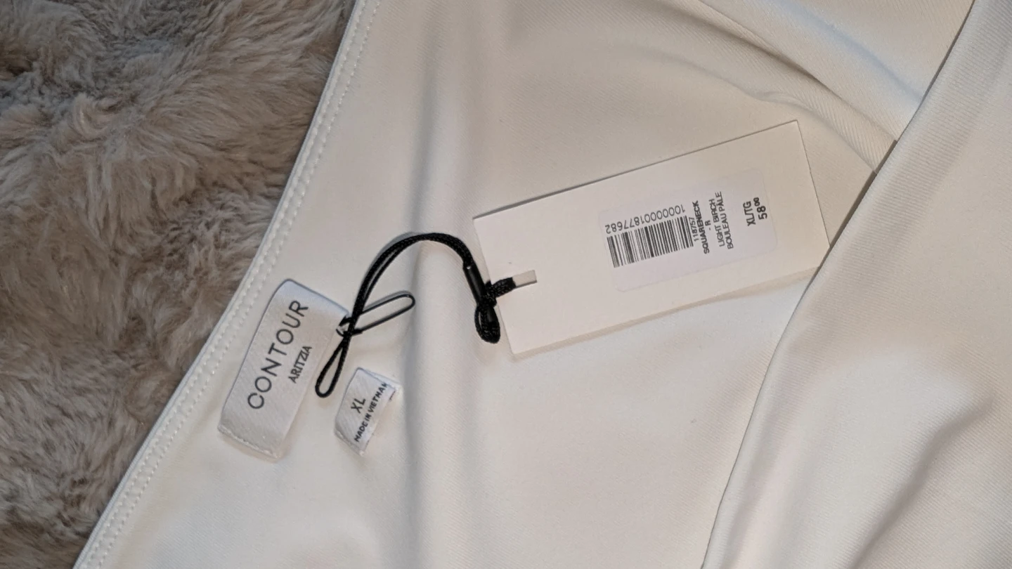 Aritzia Contour Square Neck Bodysuit - XL - New - photo 4