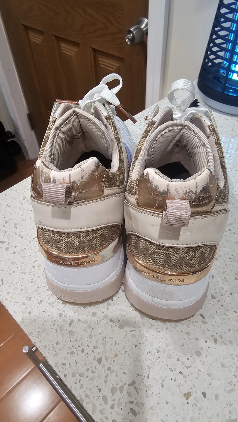 Michael Kors White/Rose Gold Sneakers 🥕 - photo 4