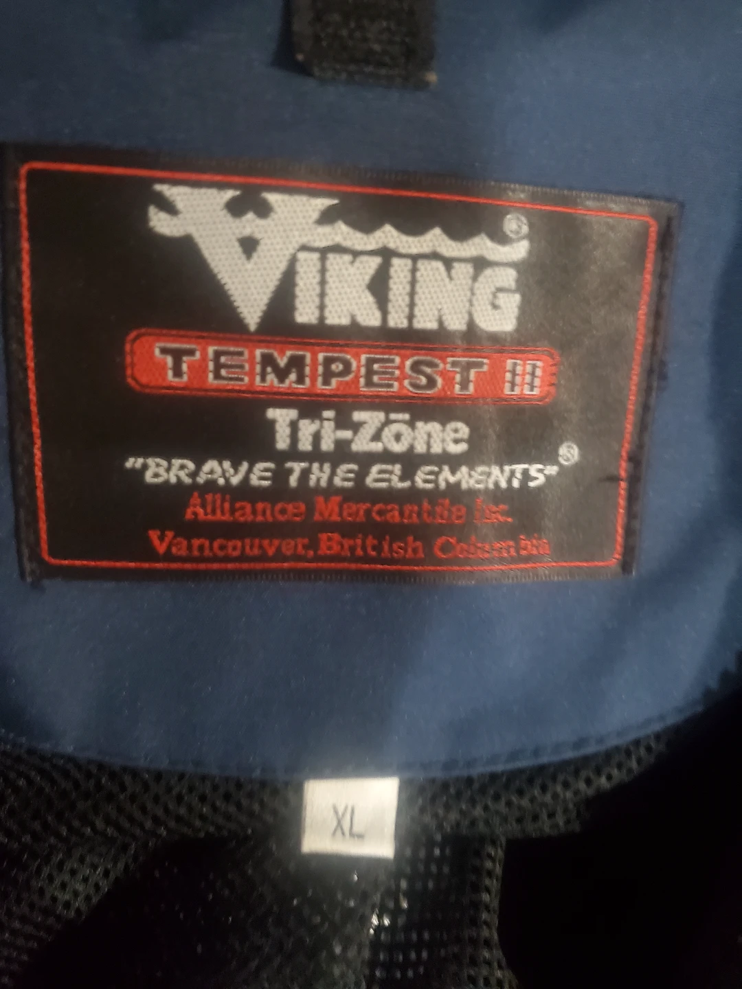 Viking Tempest II Tri-Zone Jacket XL Blue - photo 2