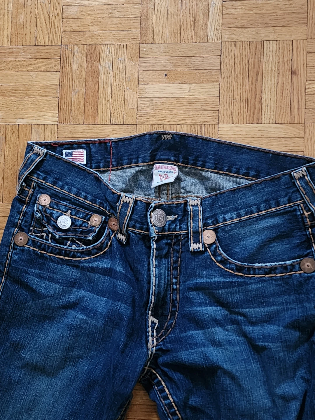 True Religion Billy Super T Jeans, Size 34 - photo 3