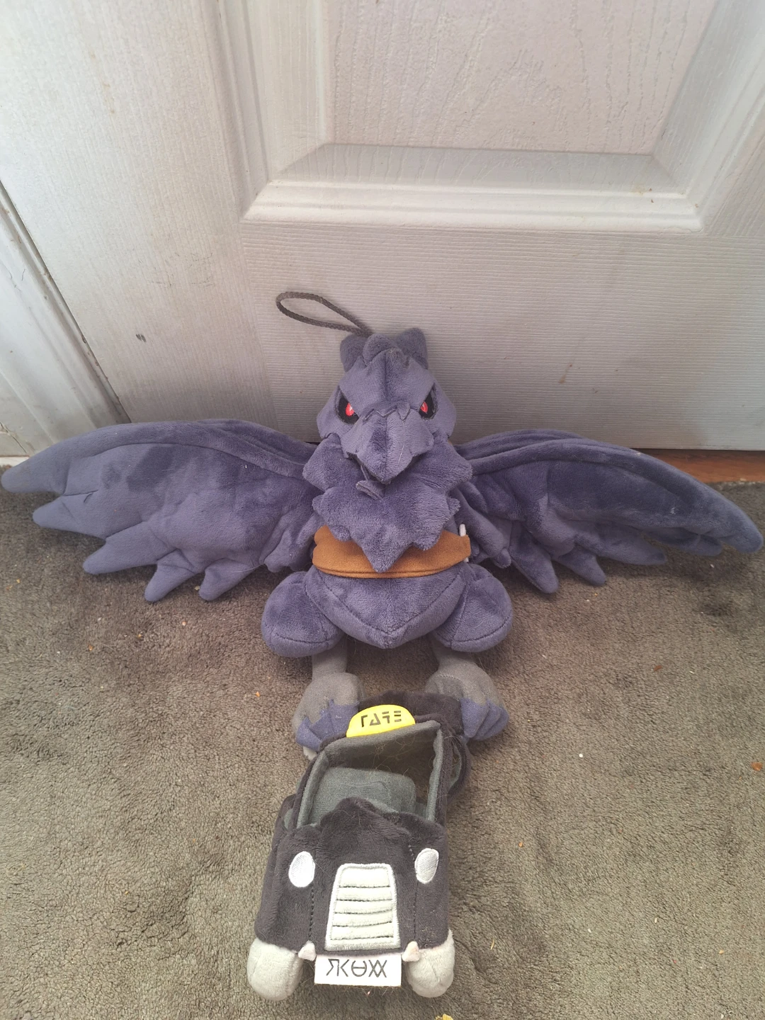 Corviknight Plush with Taxi