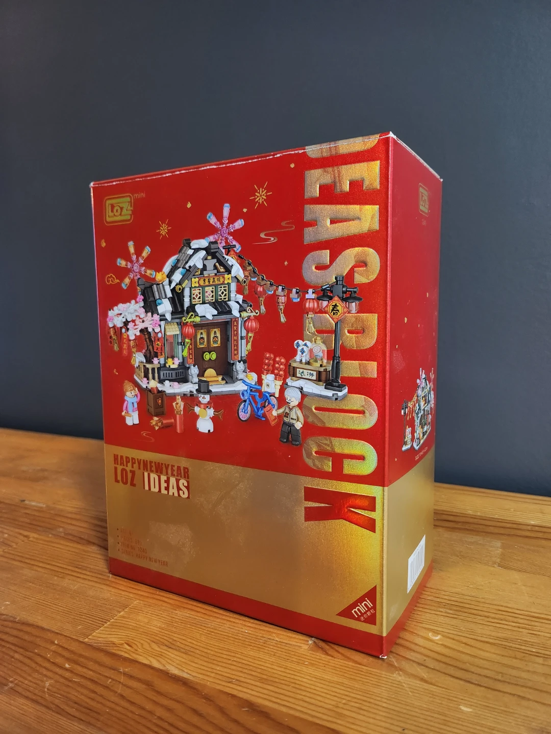 LOZ Mini Blocks Chinese Festival Winter House building set