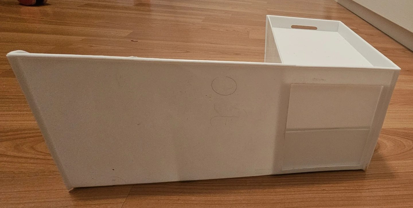 White Plastic Desk Organizer - photo 4