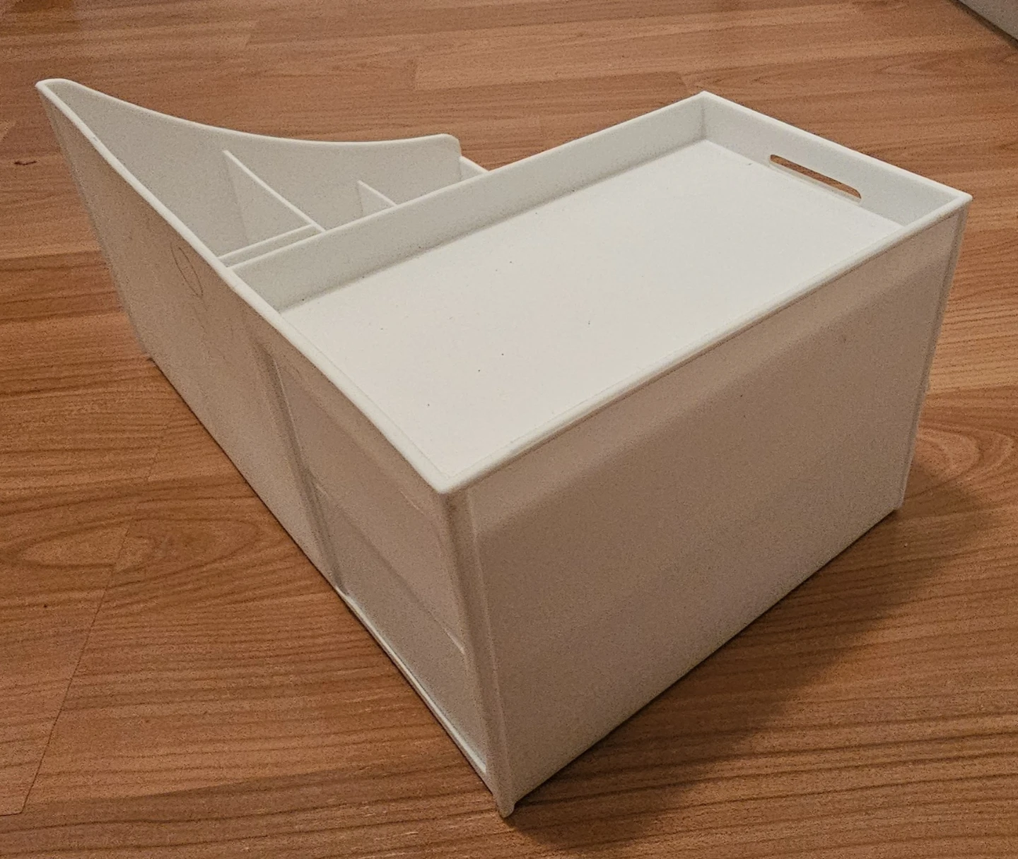 White Plastic Desk Organizer - photo 5